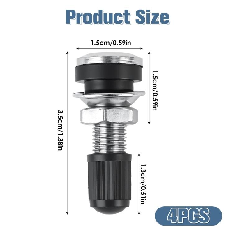 Valvole Stelo per Moto Auto Professionali Precise a Lunga Durata Tubeless Durabilità Materiale Ottone