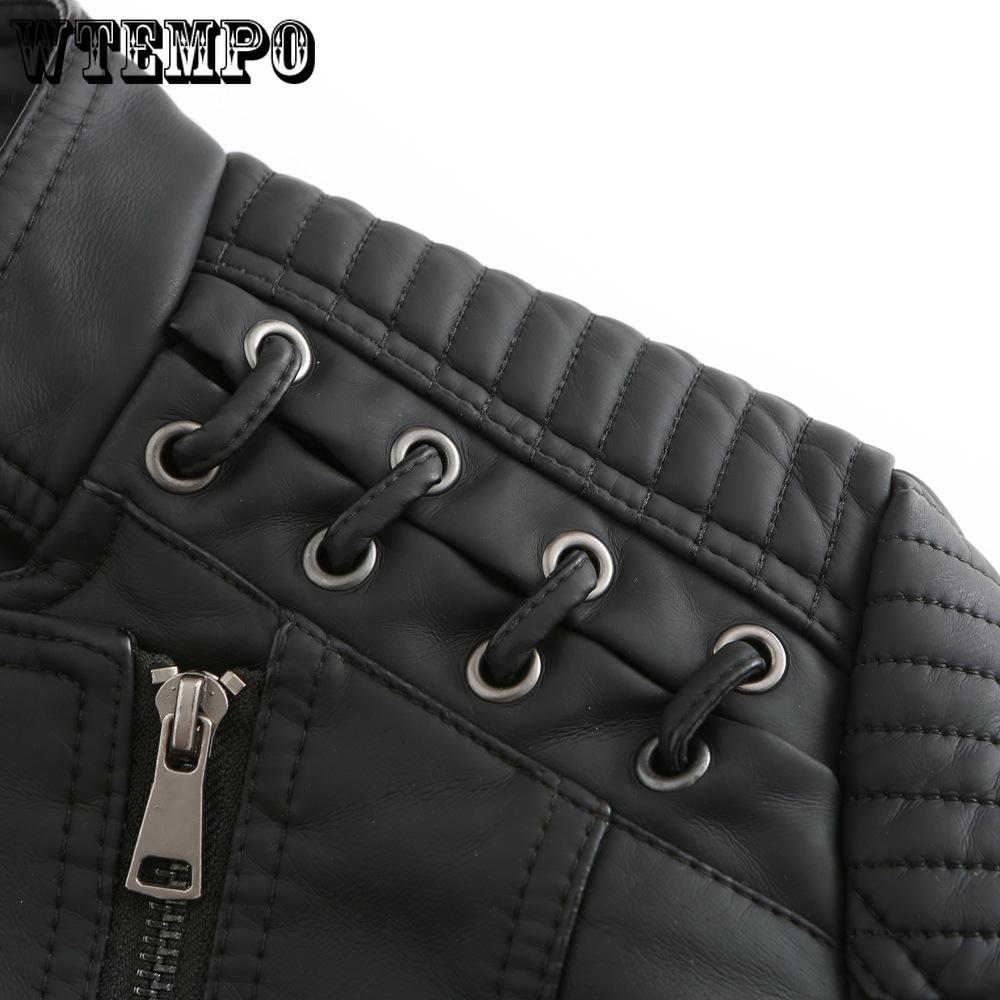 Spring and Autumn Women's Leather Jacket Short Jacket Slim Thin Section Leather Jacket Ms. Biker Clothing