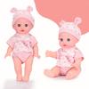 Reborn Baby Dolls Realistic Vinyl Body 13 inch Soft Baby Sleep Boy Girl with Clothing Gift Set for Ages 3years+