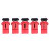 5Pcs Electrical Circuit Breaker Lockout Pin Outward Miniature Insulation Lock for Industrial Power Isolation Area