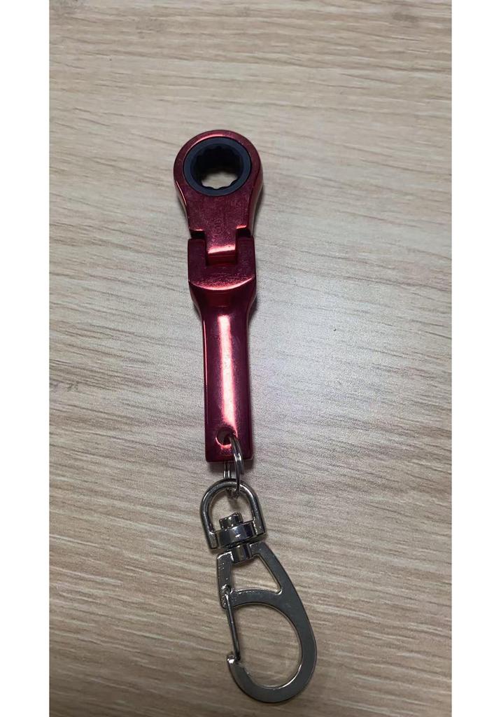 10MM Adjustable Torx Ratchet Wrench Keychain Tool
