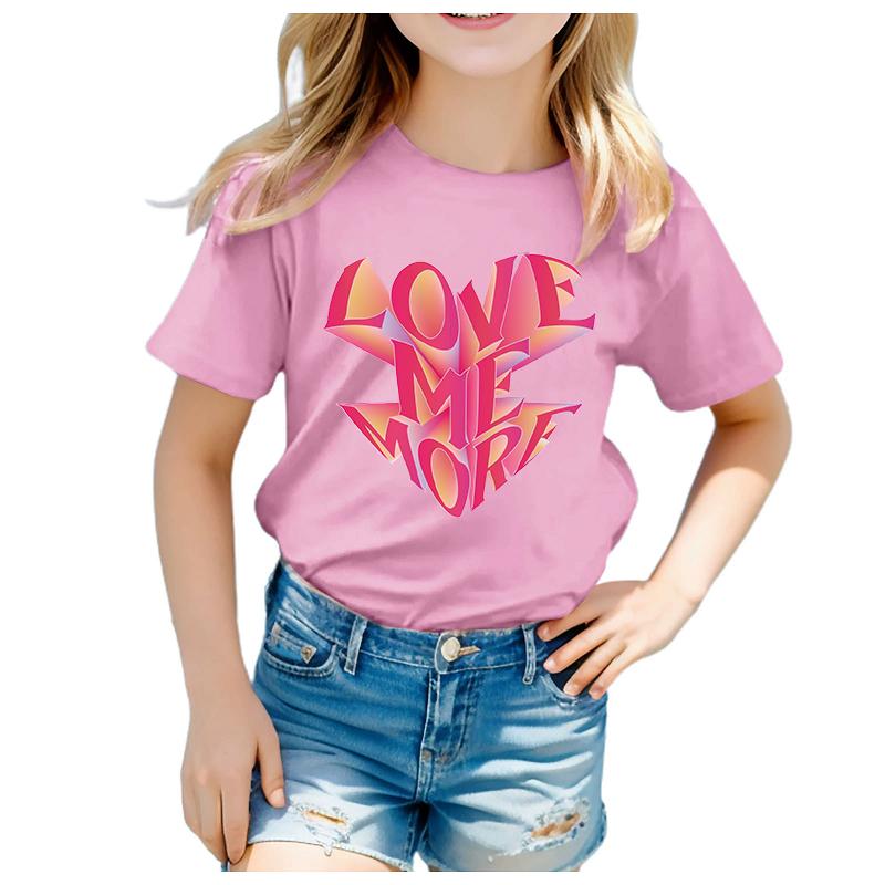 Instagram Girls NEW YORK Fashion Text Print Short Sleeve Summer Dress for Kids Kids Clothes Summer polyester fabric