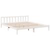 VidaXL Extra Long Bed Frames Without Mattress 200x220 Cm Solid Pine Wood, Bed, Bedroom Furniture, Wooden Bed, Bed 852455