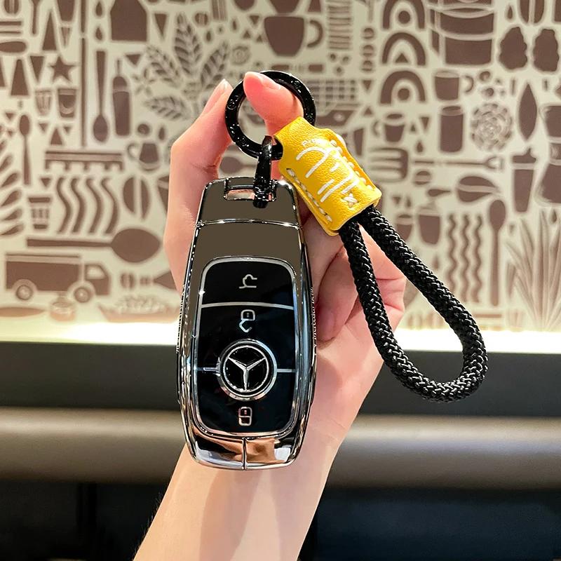 car key case replacement cover 3buttons for Mercedes-Benz Key AMG MAYBACH 2016+ C-class E-class GLC300L E300l/E260/E350 A200 kk1