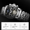AILANG Neue Business Tourbillon Hohl Vollautomatische Mechanische Uhr Herrenuhr Wasserdichte Herrenuhr