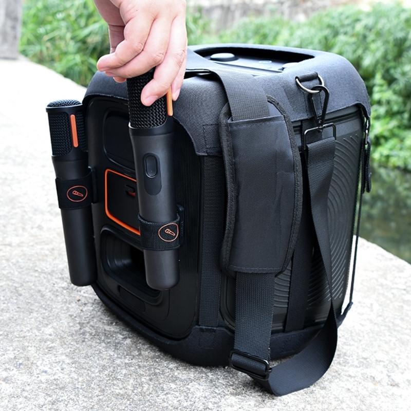 Speaker Cover Reinforced EVA Padding and Soft Lining Hollowed Design Includes Adjustable Carrying Strap for Encore 2