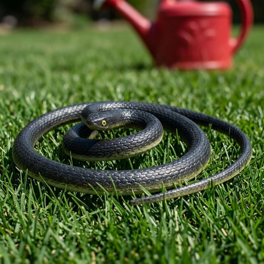 Lifelike Fake Snake Realistic Snake Model Joke Toys Halloween Prank Props Scare Toy Garden Decor