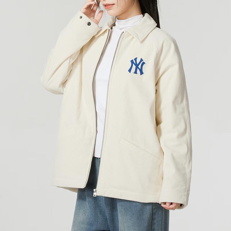 New MLB New York Yankees Shirt Unisex Dark Cream 3AWSV0146-50CRD