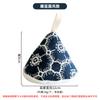 Cotton and Linen Embroidery Fabric Embroidery Padded Pot Cap Triangular Lid Cap Enamel Pot Casserole Pot Handle Gloves