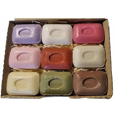 Coffret savon Le sérail Savon de Marseille 9 senteurs de Provence