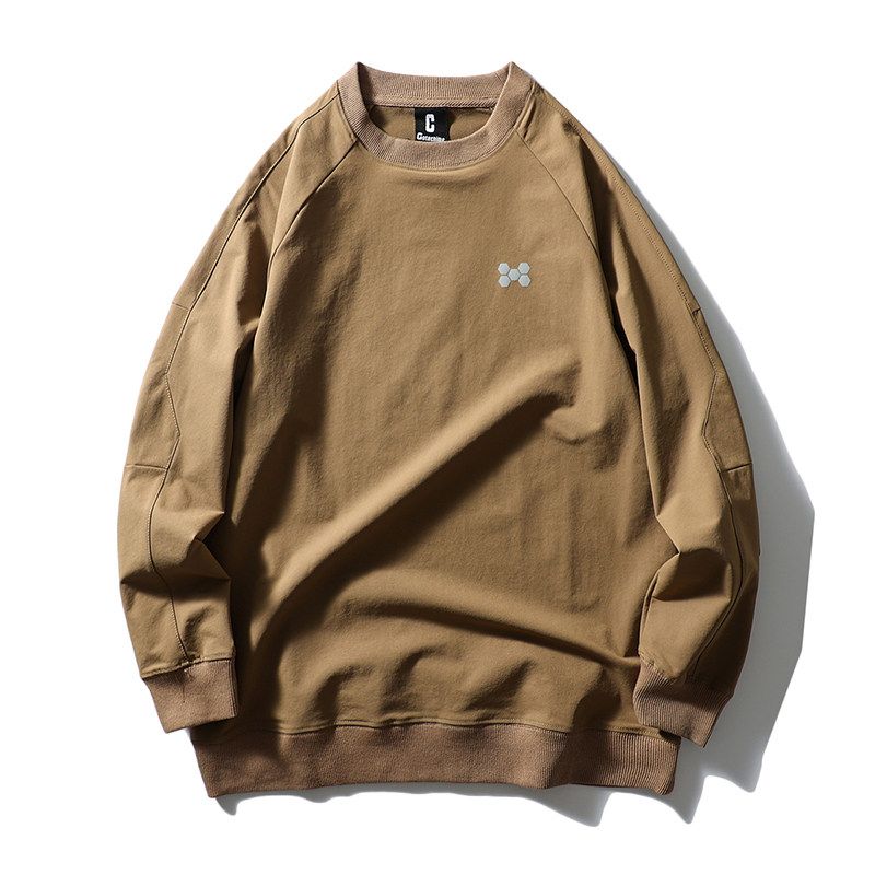 American-Style Outdoor Mountain Pullover Running Sports Quick-Drying Sweatshirt Men's 2024 Spring and Autumn Export Men's Outwear