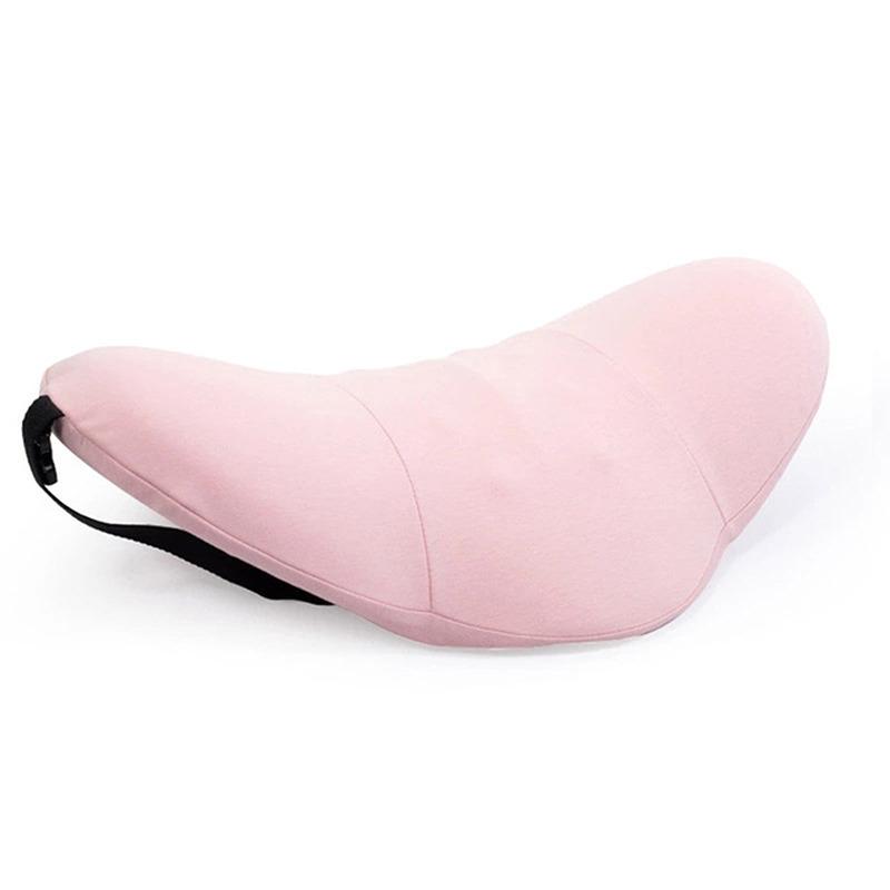 Memory Foam Lendenkissen Rollbar Schwangerschafts-Taillenpolster Waschbare Lendenstütze Rückenlehnenmatte Bettkissen Abnehmbares Rückenkissen