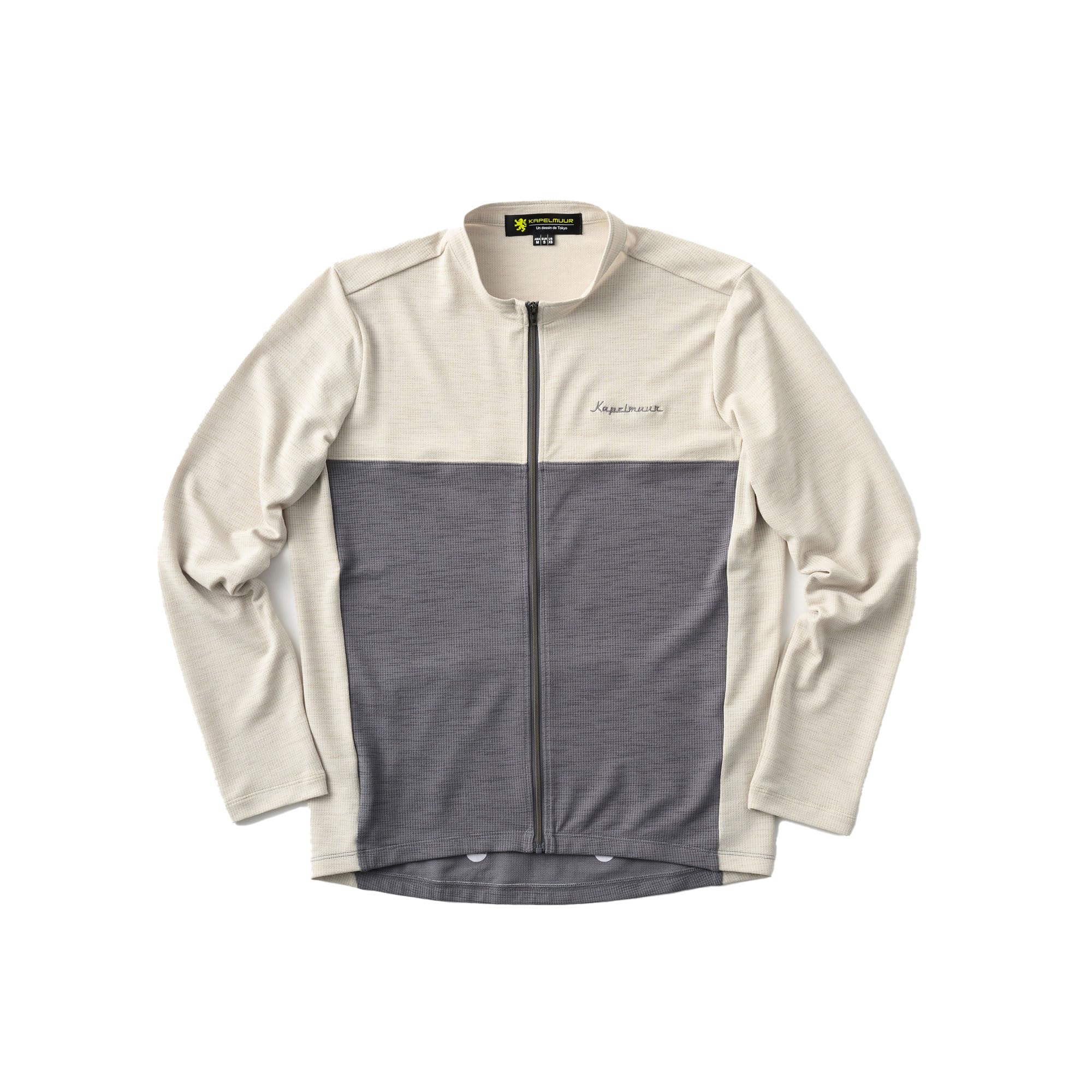 

Kapelmuur Cycling Long Sleeve Jersey, Linen-Style Combination, Ivory, Size S