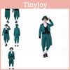 Green Fairy Cosplay Costume For Men Adults Irish Elf Outfit Oz Country