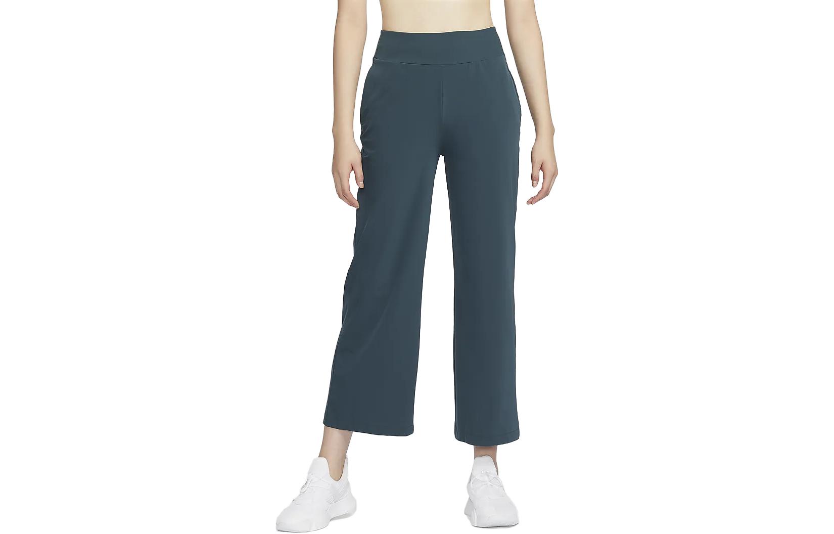 Nike Dri FIT Bliss Casual Pants Women s Dark Jungle Green FB5028-328 XXS