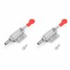 2pcs Pull Button Quick-Release Quick Release Clamp Adjustable Toggle Clamp  For Machinery Fixtures