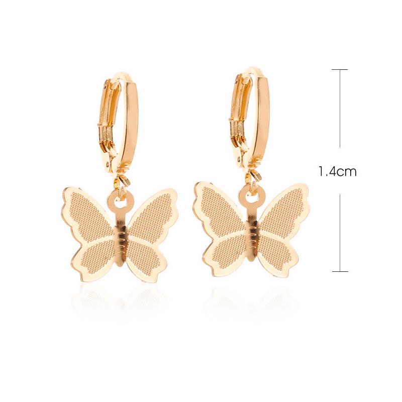 2 Paia Orecchini A Farfalla Non Forati In Argento Con Zircone - Eleganti Clip Per Orecchie