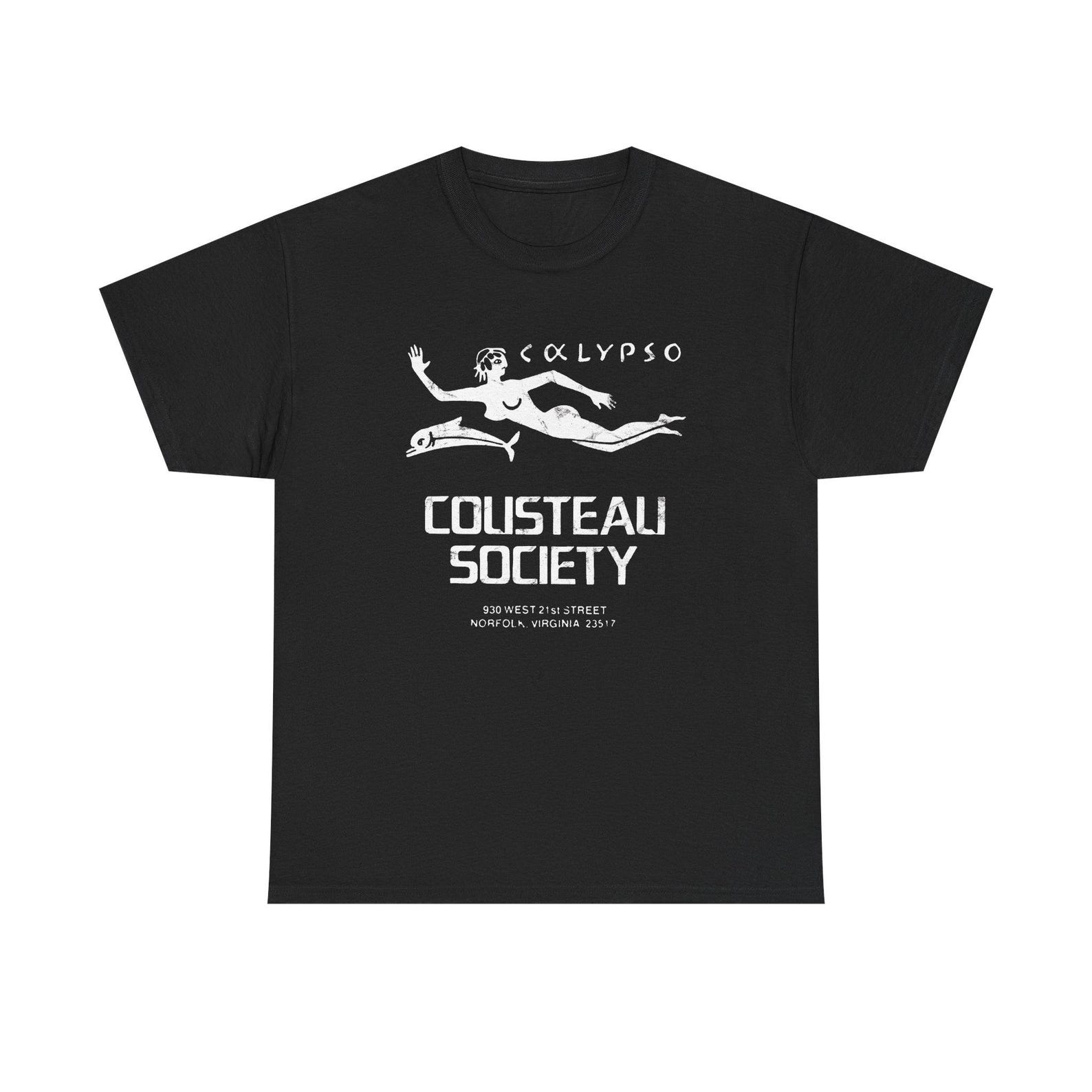 Cousteau Society Vintage Ocean Conservation Shirt, Jacques Cousteau Marine Life Graphic Tee 2XL