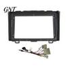 Plug-and-Play Wiring Harness 9 Inch Dash Kit for Honda CR-V 2008-2011, Stereo Automotive Center Console Bezel Mounting Radio Fascia Frame Android,