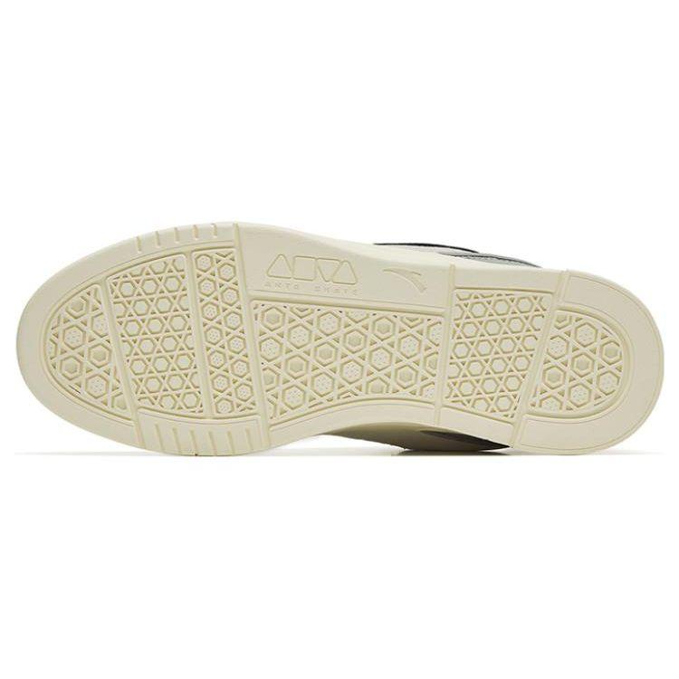 Anta Aojie Brotschuhe Rutschfest Verschleißfest Leicht Low-Top Skateschuhe Herren Sneaker Weiß Grau 112248053-7