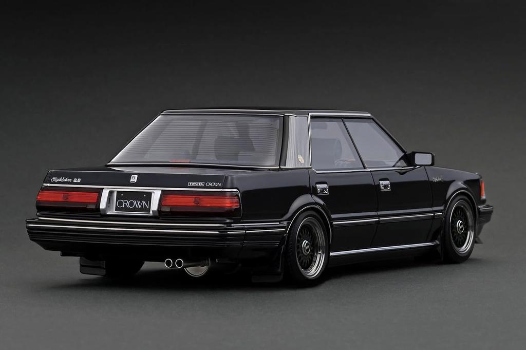 Ignition Model Scale Toyota Crown Royal Saloon G Finished IG3827 TK.Company 1/18 2.8 (120) Black, Product,