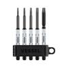 VESSEL Screw Removal Bit Hazucell Series Hazucell Hex Bit Set of 5 Opposite Width 2/2.5/3/4/5 X 100mm HZ5P-01