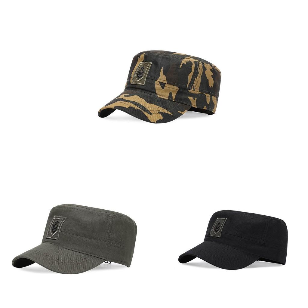 Top Flat Hats Baseball Cap Adjustable Outdoor Peaked Caps Sun Gift Protection