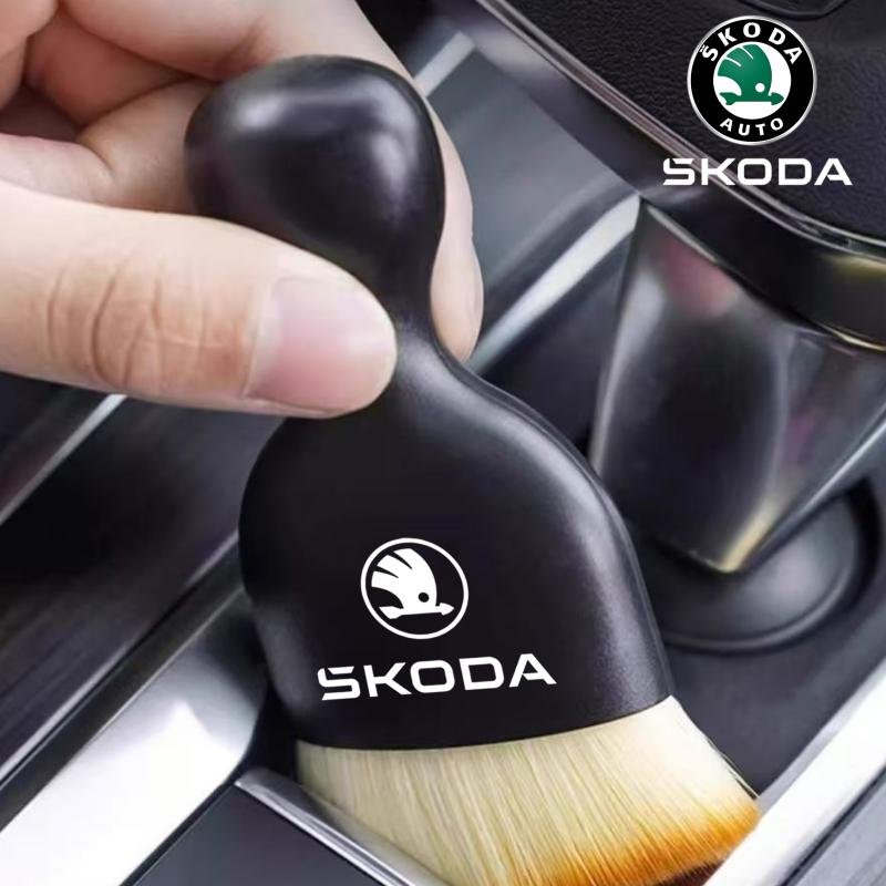 Car Nano Cleaning Brush Interior Accessories Anti Dirty Detail Dashboard Tool for Skoda Octavia A5 RS Fabia Superb xknz73