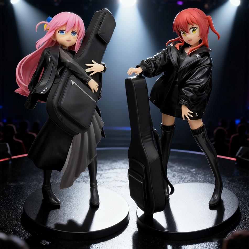 20cm Anime Bocchi The Rock Gotoh Hitori Kita Ikuyo Umarmung The Qin Actionfigur Sammlermodell Spielzeug Weihnachtsgeschenk Kinder Mädchen