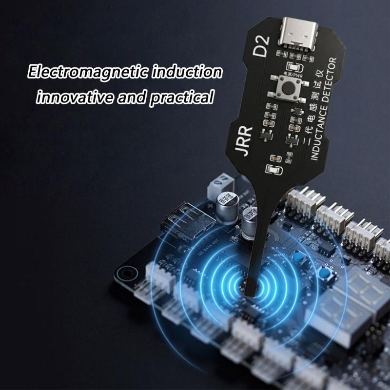 Multifunctional Inductor Tester Motherboards Coil Tester Component Fault Detector For Hobbyists And Technicians