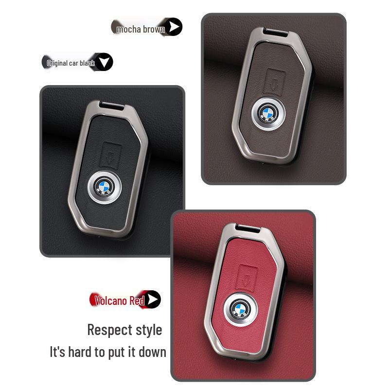 BMW Motorcycle Key Covers for R1250GS ADV, GS F850, C400GT, and 750GT Men's Key Cases