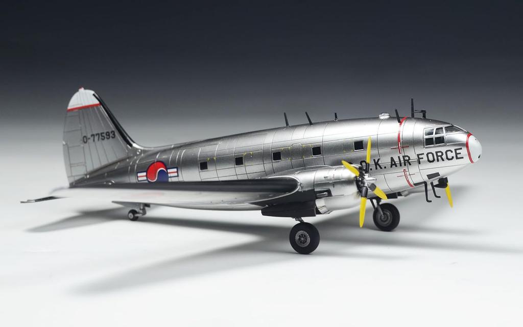Wolfpack Design 1/144 Korean C-46D Commando Premium Edition Plastic Model Kit WOLWP14003