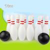 OBS 12Pcs/Set Toddler Kids Bowling Game Set Outdoor Indoor Sports Learning Toy Gift