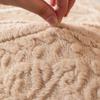 Cream Wind Autumn And Winter Thickened Plush Sofa Cushion  New Fixed Non-Slip Straight Row Leather Sofa Seat Cushion Cover