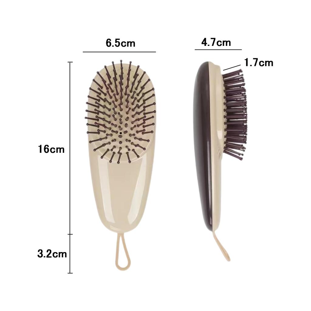 Airy Cushion Hair Brush with Round Massage Scalp Portable Hair Gift for Women and Men Hairbrush, Brush, Pins, Brush, Anti-Static, Care, Relaxation,