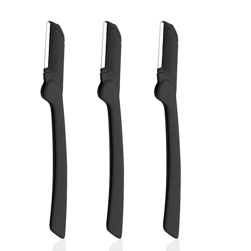 5/3pcs Ladies Face Shaver Eyebrow Trimmer Portable Face Razor Eye Brow Blades Shaping Scissors Hair Removal Beauty Tools