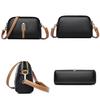 Luxury Designer Crossbody Bags Small Shoulder Bag for Women 2 Layer Pockets High Quality Solid Purses and Handbags