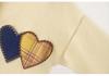 2025 Spring Heart Pattern Sweater for Girls - Versatile Knitwear for Kids