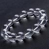 Carefully Selected Natural Quartz Crystal Bracelet with a Completely Transparent Eye Crystal April Enhances Creativity and Brings Good and Brings Good