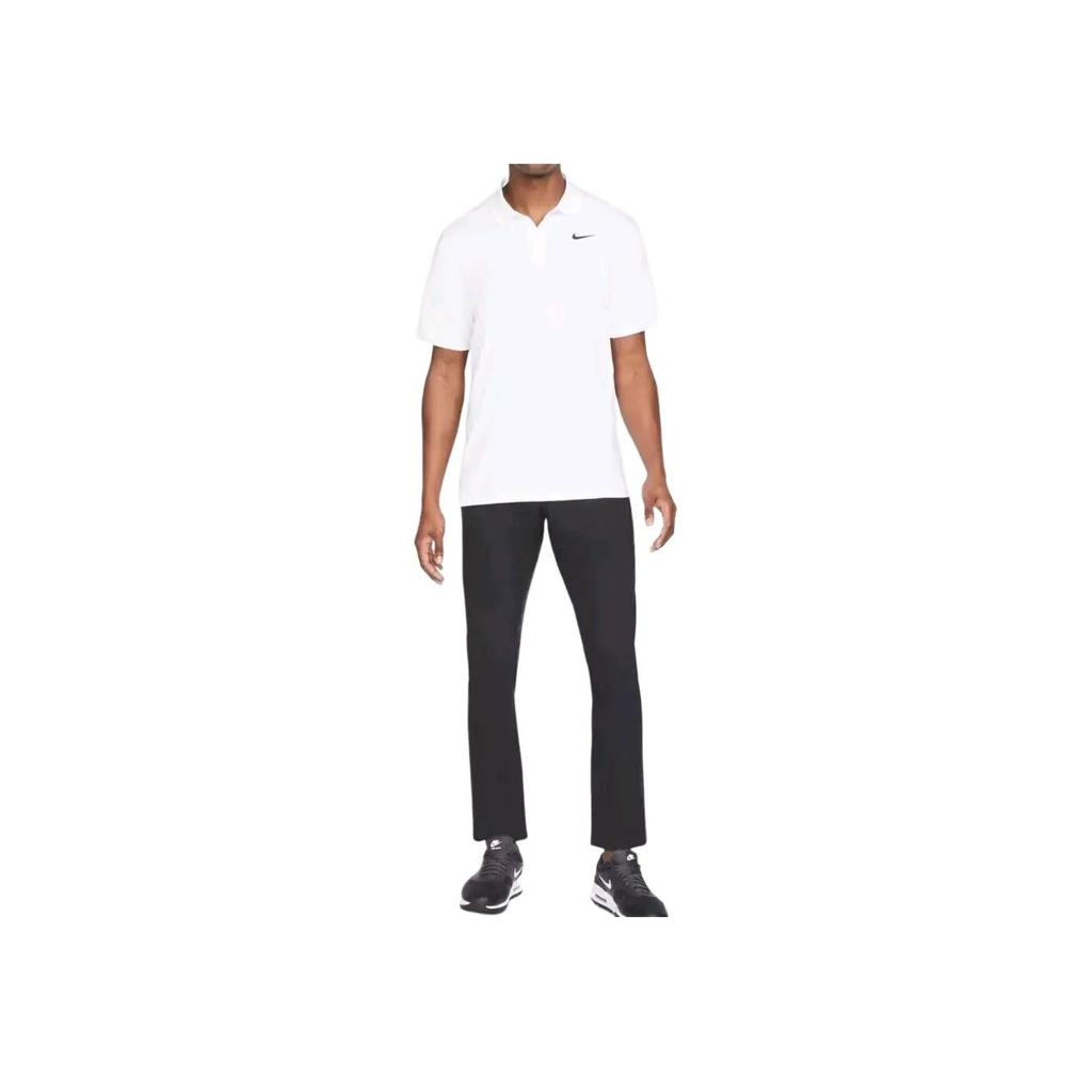 Nike Solid Color Polo Shirt With Logo Men tops White CU9792-100