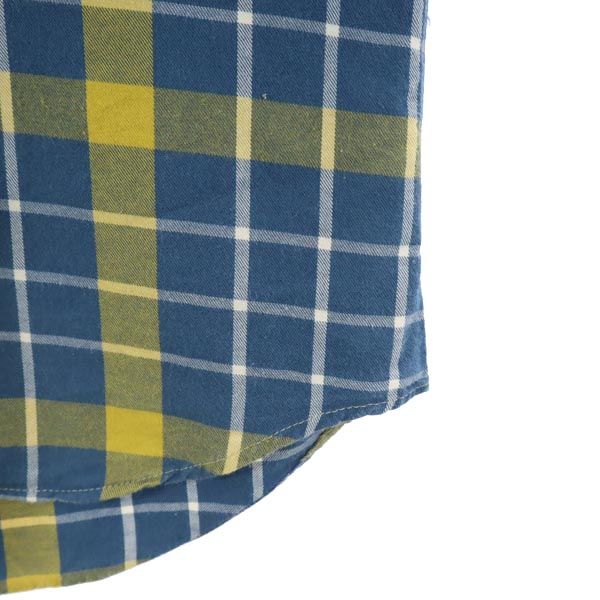 INDIVIDUALIZED SHIRTS Check Pattern Long Sleeve Button Down Shirt 13 1/2 Men's Used