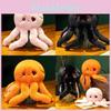 Simulation Octopus Pirate Plush Toy Cute Cartoon Girl Children Alien Doll Gift