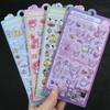Sanrio Cartoon Sticker Hello Kitty Kuromi My Melody Aesthetic Sticker Cinnamoroll DIY Scrapbook Bonbon Drop Decal Party Favor