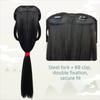 Traditional Chinese Ancient Wig Long Straight Hanfu Wig Headband  Warring States Robe