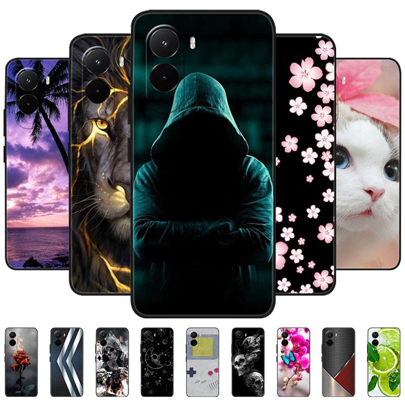 For POCO M7 Plus Case Luxury Soft Silicone Protective Phone Case Anti-fall Cover For POCO M7 4G M7Plus Shockproof Bumper Funda