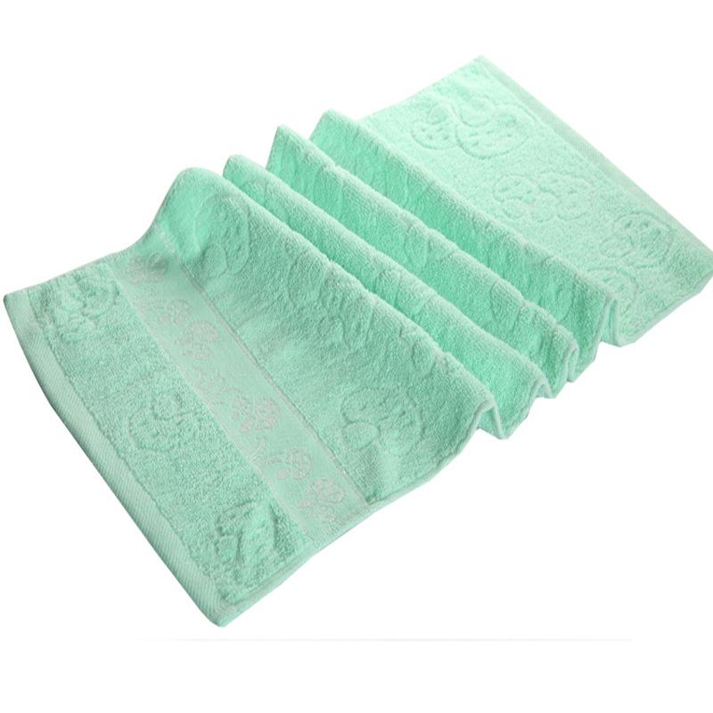 Embroidered Pure Cotton Face Towel – Thick, Absorbent, Gift-Ready