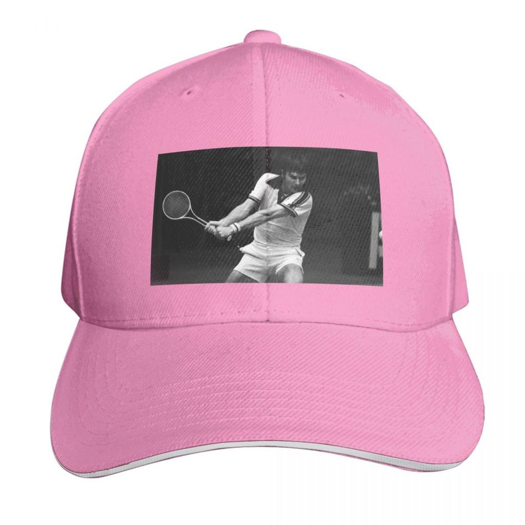 Jimmy Connors Jimbo The Brash Basher of Belleville Tennis Legend Baseball Cap Visor For Women Unisexs