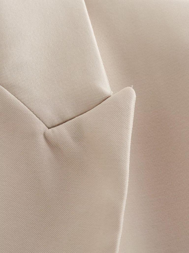 Women's Winter Double-Breasted Casual Suit Jacket - European/American Style