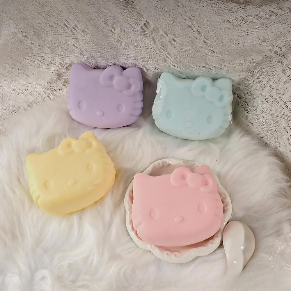 Hellokitty Cake Squeeze Toy Texture Super Soft Slowly Rebounding Pressure Release Hand Relaxation Toy Relieving Anxiety
