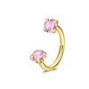 2 PCS Stainless Steel Nose Ring C Shaped Daith Piercing Jewelry Cartilage Helix Earrings  Party